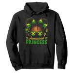 Jamaica Princess Hoodie Proud Jamaican Afro Black Girls Jamaica Flag Pride - African Pride