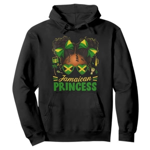 Jamaica Princess Hoodie Proud Jamaican Afro Black Girls Jamaica Flag Pride - African Pride