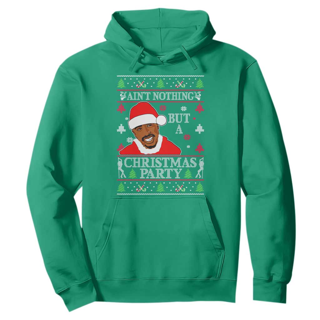 Funny Christmas Hoodie Funny Ain't No Party Like a Diddy Party Ugly Xmas - African Pride