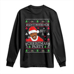 Funny Christmas Long Sleeve Shirt Funny Ain't No Party Like a Diddy Party Ugly Xmas - African Pride