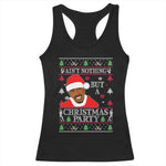 Funny Christmas Racerback Tank Top Funny Ain't No Party Like a Diddy Party Ugly Xmas - African Pride