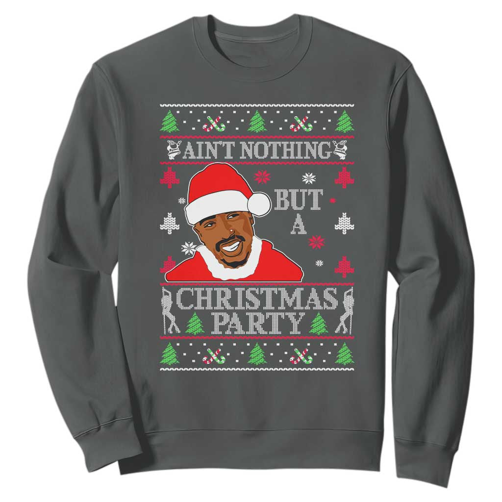 Funny Christmas Sweatshirt Funny Ain't No Party Like a Diddy Party Ugly Xmas - African Pride