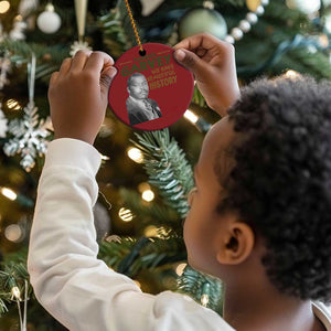 Marcus Garvey Quote Christmas Ornament Black History Month - African Pride