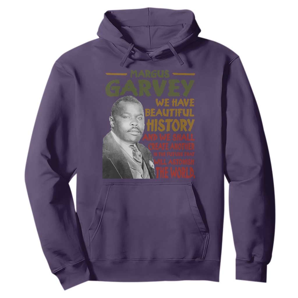 Marcus Garvey Quote Hoodie Black History Month - African Pride