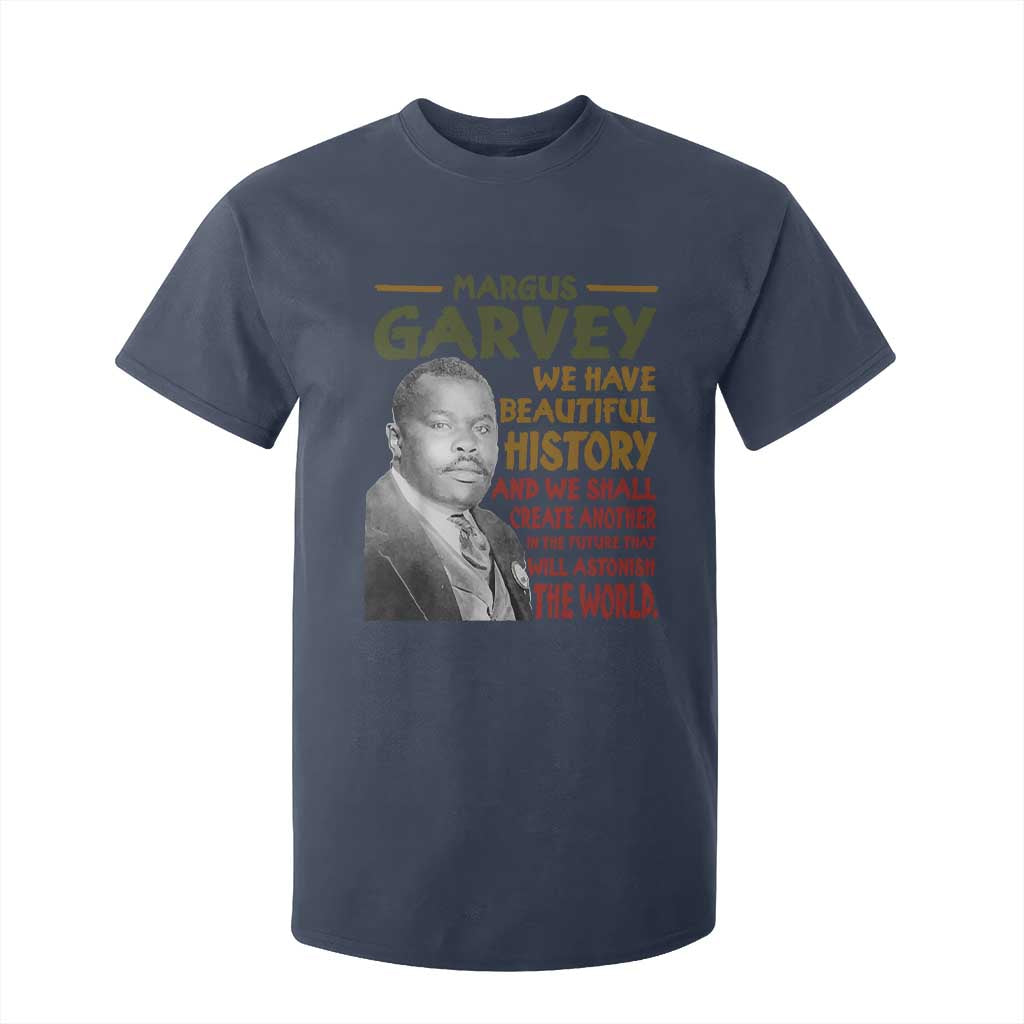 Marcus Garvey Quote T Shirt For Kid Black History Month - African Pride