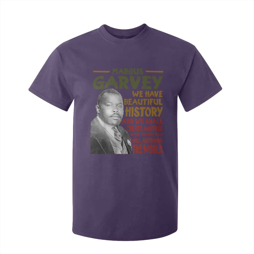 Marcus Garvey Quote T Shirt For Kid Black History Month - African Pride
