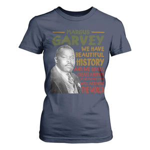 Marcus Garvey Quote T Shirt For Women Black History Month - African Pride