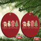Christmas Pregnancy Announcement Christmas Ornament Cookies For Two Please Xmas Maternity Gift - African Pride