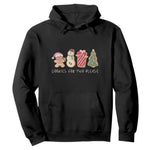 Christmas Pregnancy Announcement Hoodie Cookies For Two Please Xmas Maternity Gift - African Pride