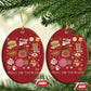 Mexican Christmas Pregnancy Announcement Christmas Ornament Cookies For Two Please Xmas Maternity Gift - African Pride