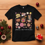 Mexican Christmas Pregnancy Announcement T Shirt Cookies For Two Please Xmas Maternity Gift - African Pride