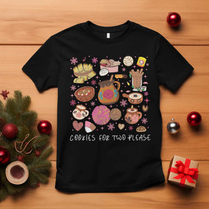 Mexican Christmas Pregnancy Announcement T Shirt Cookies For Two Please Xmas Maternity Gift - African Pride