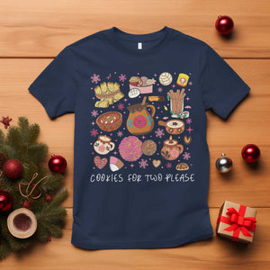 Mexican Christmas Pregnancy Announcement T Shirt Cookies For Two Please Xmas Maternity Gift - African Pride