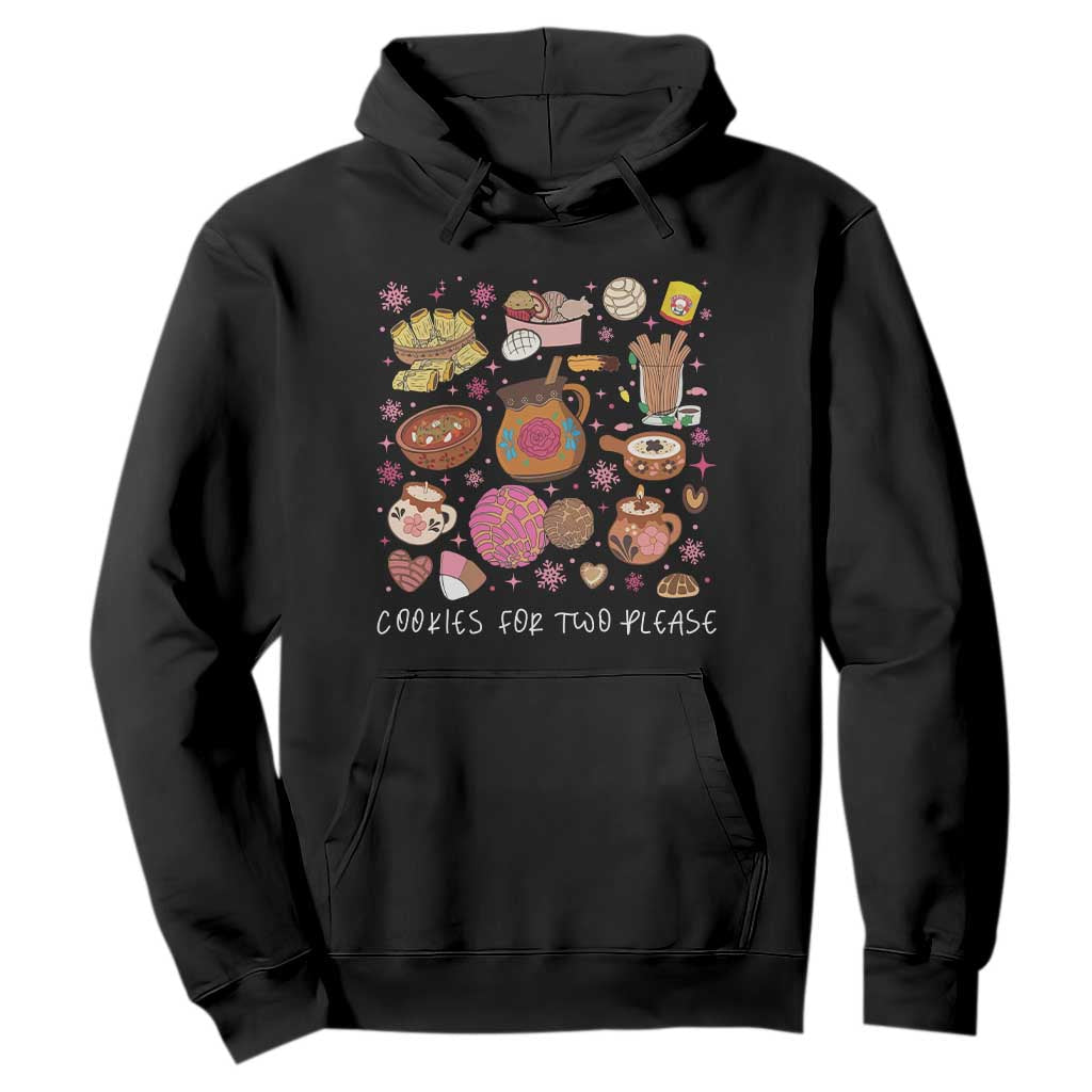 Mexican Christmas Pregnancy Announcement Hoodie Cookies For Two Please Xmas Maternity Gift - African Pride