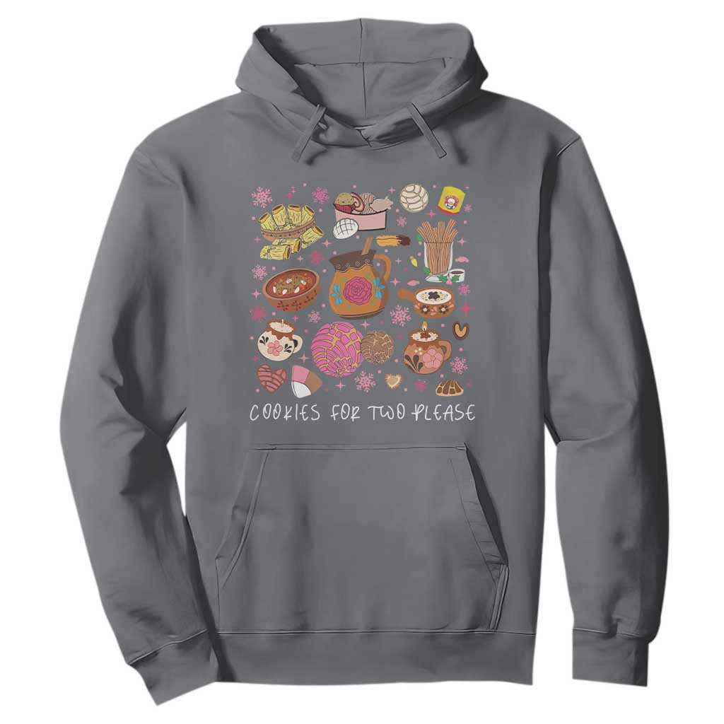 Mexican Christmas Pregnancy Announcement Hoodie Cookies For Two Please Xmas Maternity Gift - African Pride