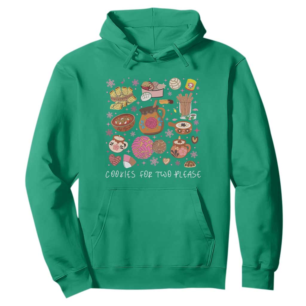 Mexican Christmas Pregnancy Announcement Hoodie Cookies For Two Please Xmas Maternity Gift - African Pride