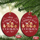 Christmas Pregnancy Announcement Christmas Ornament Eating Xmas Cookies For Two Maternity Gift - African Pride