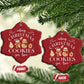 Christmas Pregnancy Announcement Christmas Ornament Eating Xmas Cookies For Two Maternity Gift - African Pride
