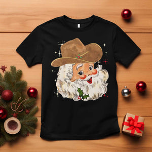 Christmas Cowboy T Shirt Santa Claus Vintage 90s Western Country Music Outfit - African Pride