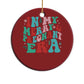 Christmas Pregnancy Announcement Christmas Ornament Merry & Pregnant Era Cute Groovy Christmas Holiday Xmas - African Pride