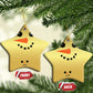 Christmas Pregnancy Announcement Christmas Ornament Snowman Face Xmas Maternity Gift - African Pride