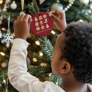 Christmas Pregnancy Announcement Christmas Ornament Cookies For Two Please Maternity Gift - African Pride