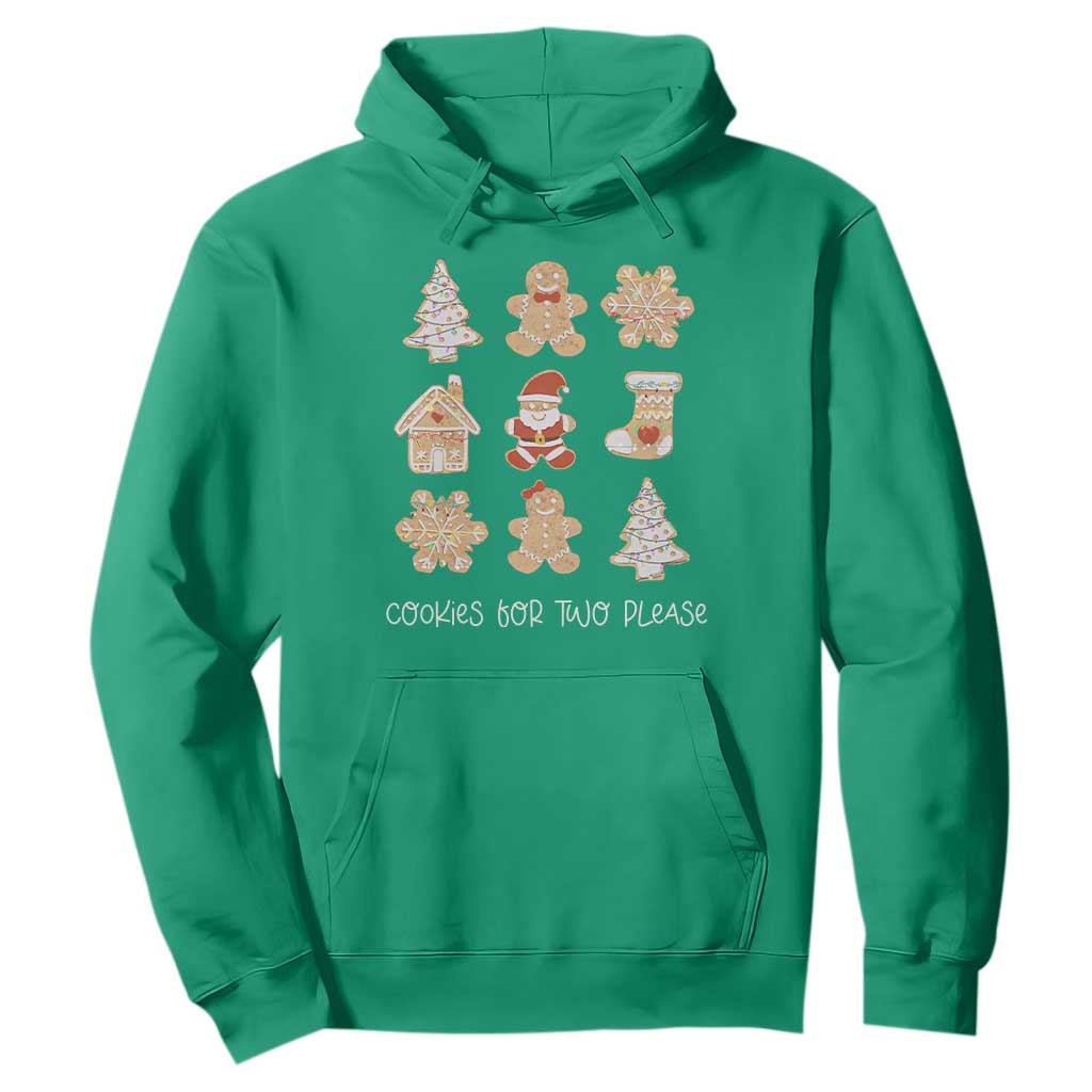 Christmas Pregnancy Announcement Hoodie Cookies For Two Please Maternity Gift - African Pride