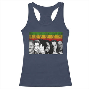 Black Pride Racerback Tank Top Harriet Led Rosa Could Sit Ruby Could Walk Michelle Could Inspire Kamala Could Run Ketanji Could Rule - African Pride