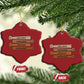 Black Pride Christmas Ornament Educated Motivated Elevated Melanated BLM Melanin - African Pride
