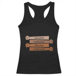 Black Pride Racerback Tank Top Educated Motivated Elevated Melanated BLM Melanin - African Pride