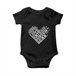 MLK Baby Onesie I Have Decided To Stick With Love Martin Luther King Black History Month - African Pride