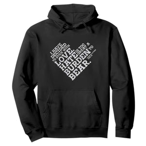 MLK Hoodie I Have Decided To Stick With Love Martin Luther King Black History Month - African Pride