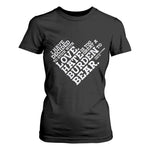 MLK T Shirt For Women I Have Decided To Stick With Love Martin Luther King Black History Month - African Pride