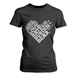 MLK T Shirt For Women I Have Decided To Stick With Love Martin Luther King Black History Month - African Pride