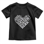 MLK Toddler T Shirt I Have Decided To Stick With Love Martin Luther King Black History Month - African Pride