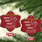 Honoring Past Inspiring Future Black History Month Christmas Ornament - African Pride