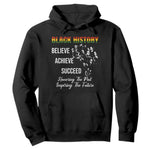 Honoring Past Inspiring Future Black History Month Hoodie - African Pride