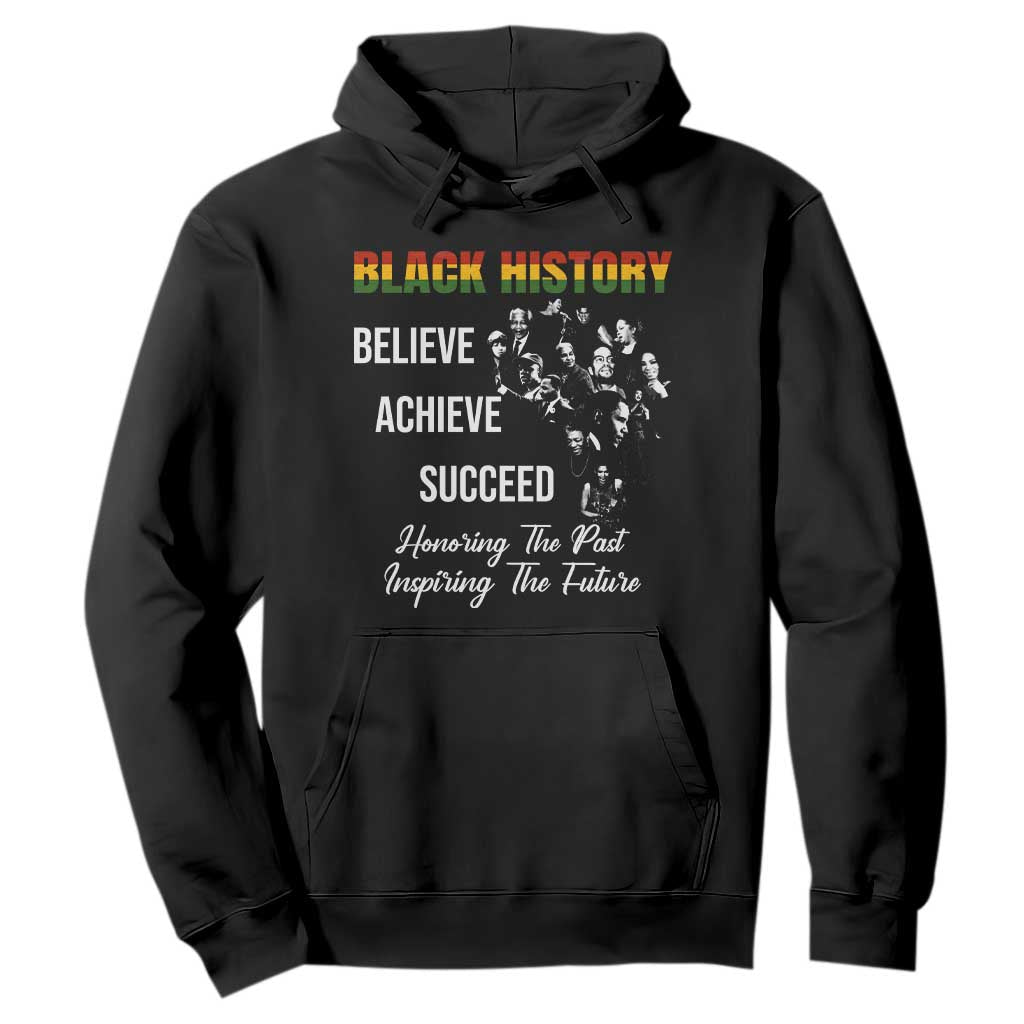 Honoring Past Inspiring Future Black History Month Hoodie - African Pride
