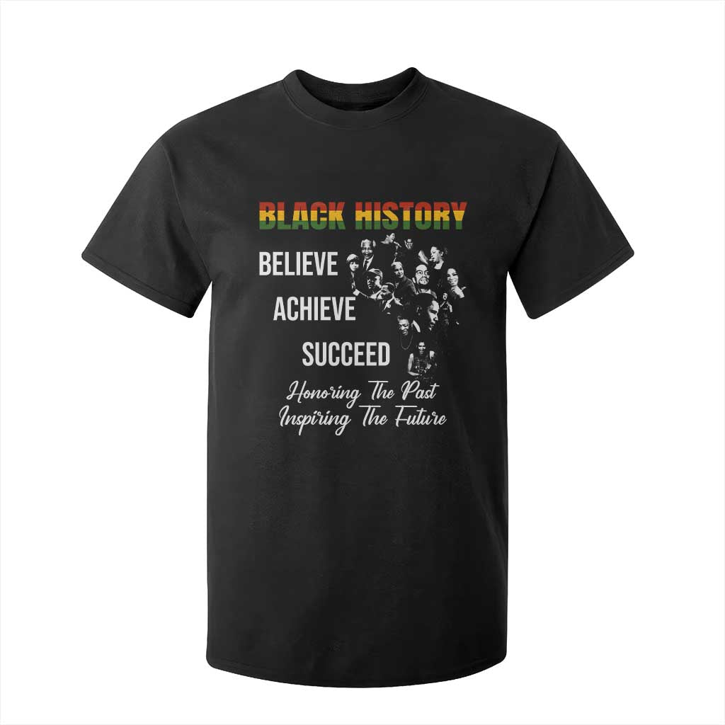 Honoring Past Inspiring Future Black History Month T Shirt For Kid - African Pride