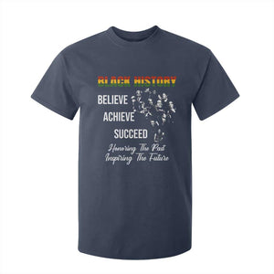 Honoring Past Inspiring Future Black History Month T Shirt For Kid - African Pride