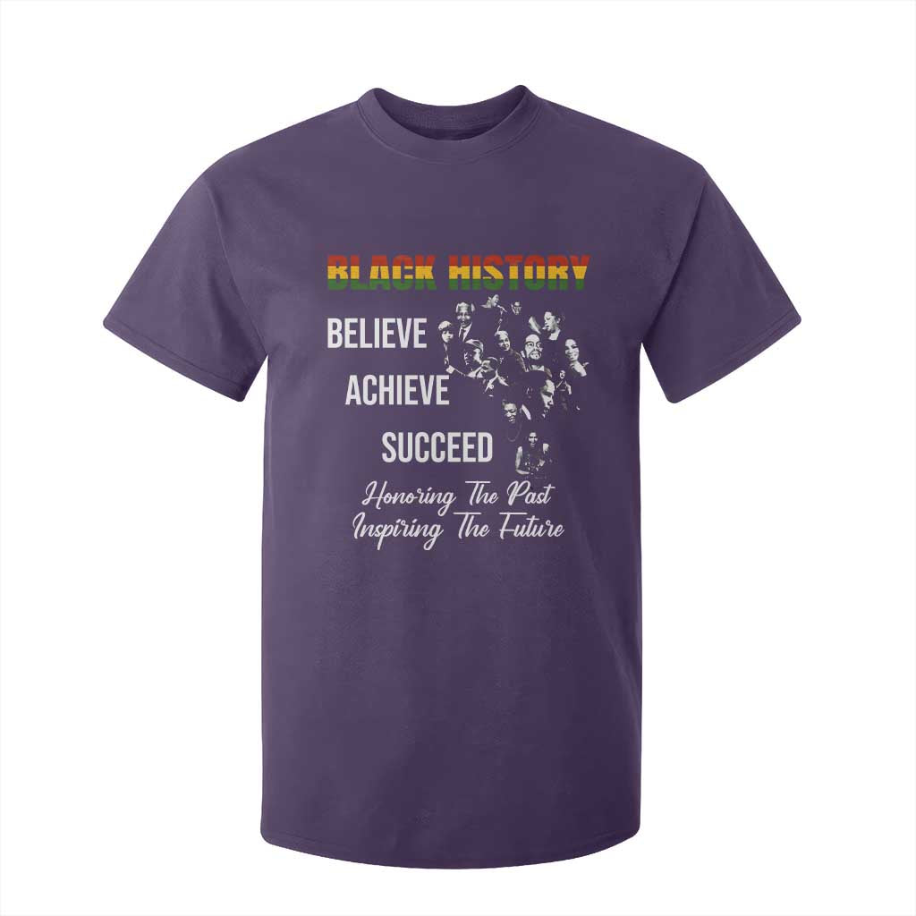 Honoring Past Inspiring Future Black History Month T Shirt For Kid - African Pride