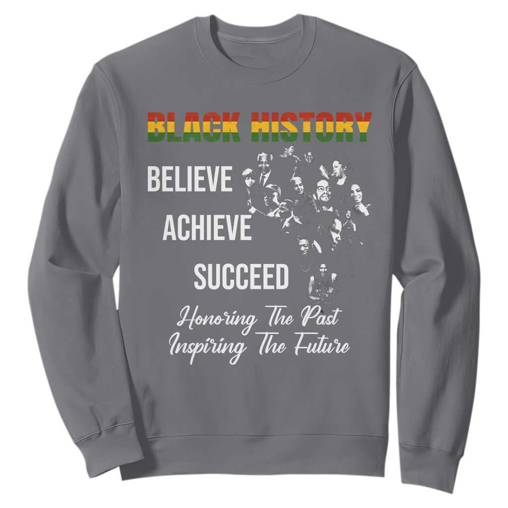 Honoring Past Inspiring Future Black History Month Sweatshirt - African Pride