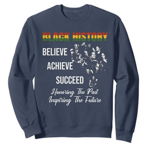 Honoring Past Inspiring Future Black History Month Sweatshirt - African Pride