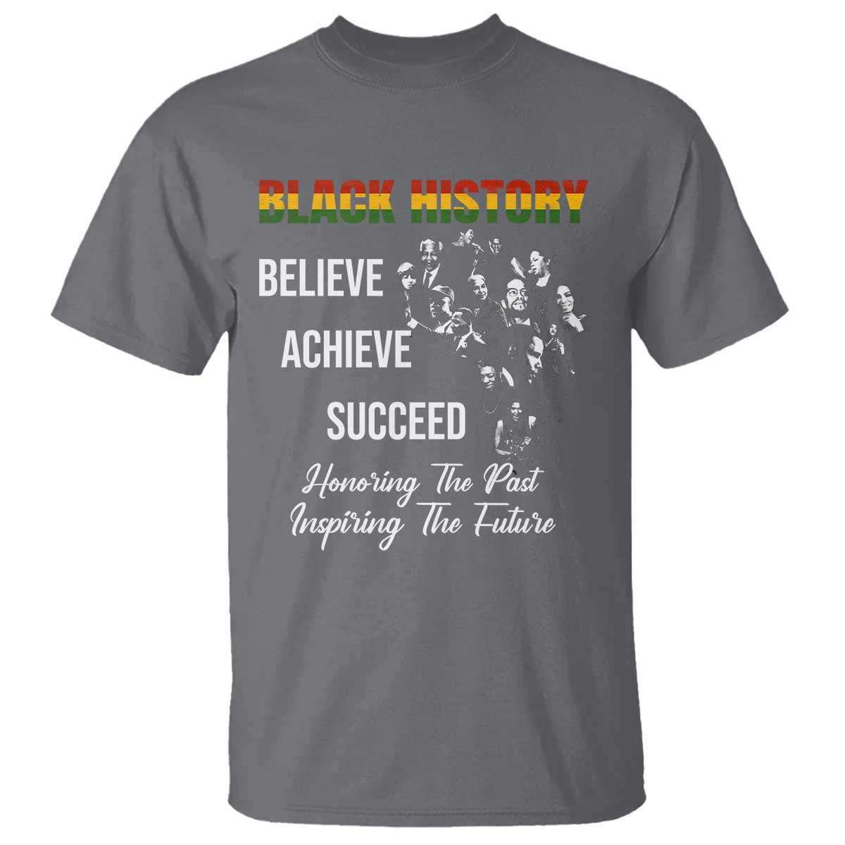 Honoring Past Inspiring Future Black History Month T Shirt - African Pride
