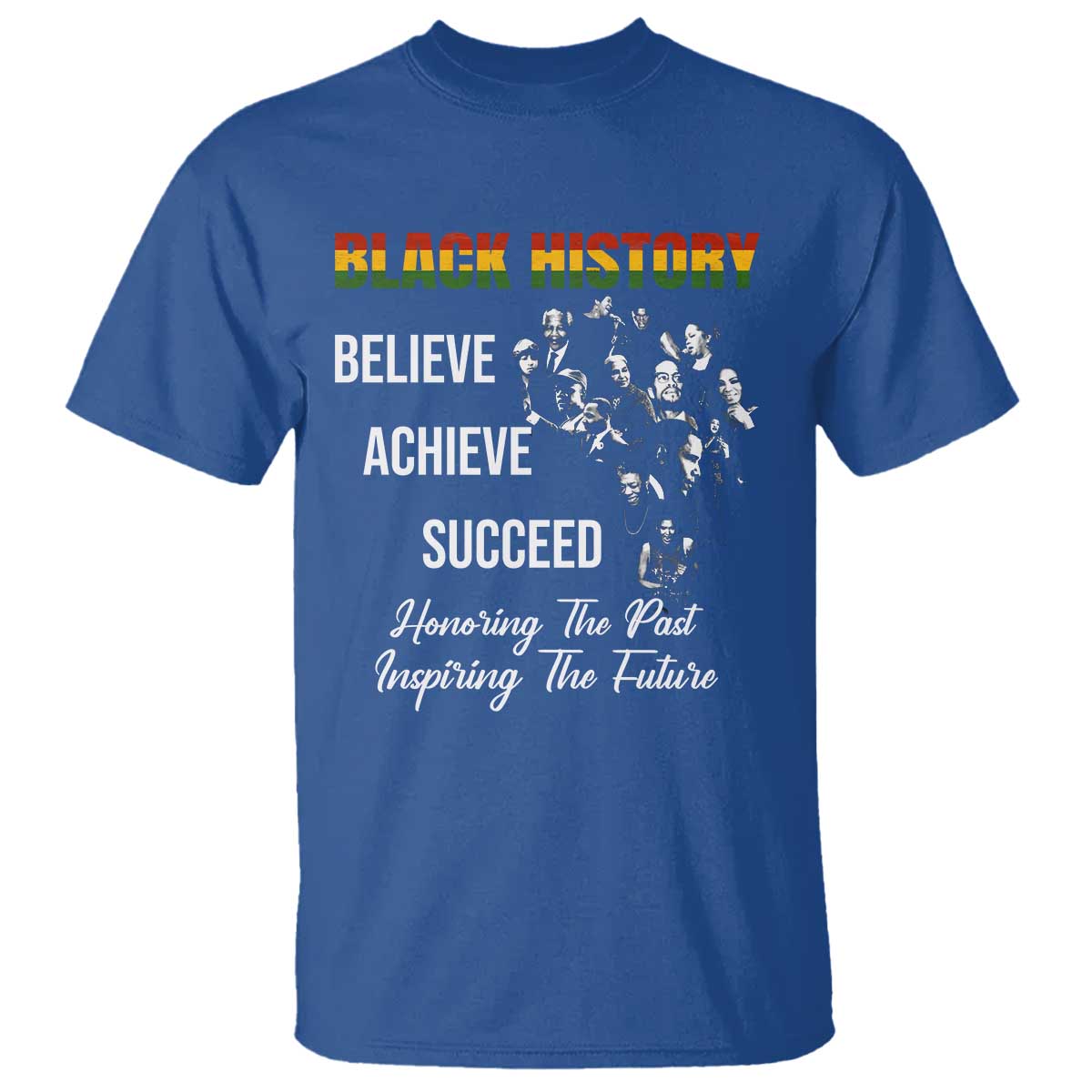 Honoring Past Inspiring Future Black History Month T Shirt - African Pride
