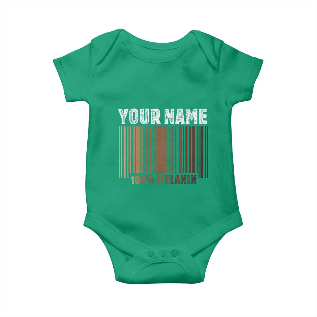 Personalized Gifts Black Pride Baby Onesie Custom Name Melanin BLM African History Gift - African Pride