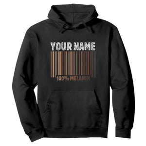 Personalized Gifts Black Pride Hoodie Custom Name Melanin BLM African History Gift - African Pride