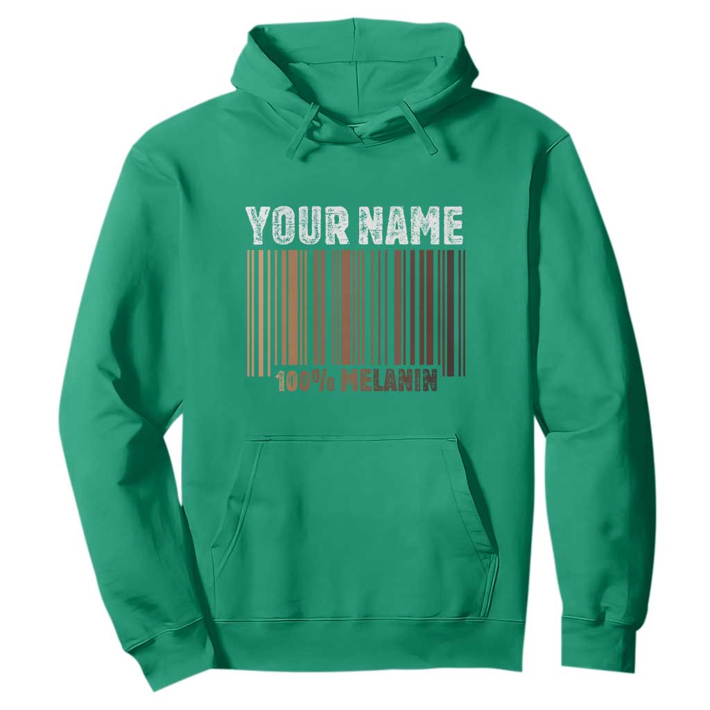 Personalized Gifts Black Pride Hoodie Custom Name Melanin BLM African History Gift - African Pride