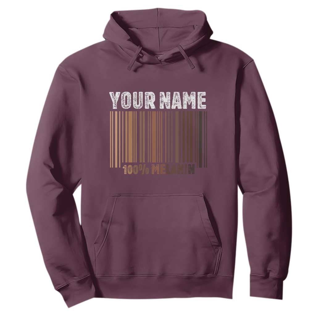 Personalized Gifts Black Pride Hoodie Custom Name Melanin BLM African History Gift - African Pride