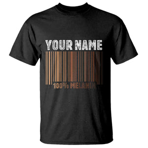Personalized Gifts Black Pride T Shirt Custom Name Melanin BLM African History Gift - African Pride